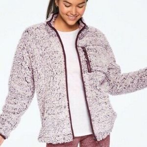NWT Victoria's Secret PINK Sherpa Full Zip